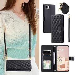 【新品】 Dahimomo For iPhone 17E / 16E ケース 手帳型 アイフォン17E ケース いPhone16E 財布型 ショルダー ストラップ カード収納 スマホケース iPhone 16E iPhone17Eケース 携帯カバー iPhon