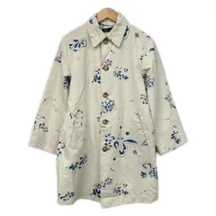 POLObyRalphLauren(ポロラルフローレン) コート サイズXS レディース美品  - アイボリー×ブルー×イエロー 長袖/花柄/2023/春/秋のサムネイル