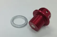新品 M14 P1.5磁石 ドレンボルト赤 ドラッグスター400 1100 ビラーゴ250 SR400 SR500 V-MAX1200 XJR400 VMAX YZF-R6 YZF750 YZF1000 FZR400のサムネイル