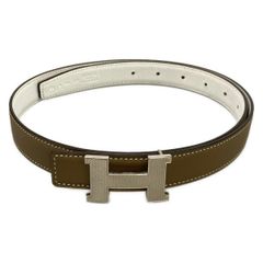 新品未使用】 エルメス コリエドシアン エトゥープ シルバー金具 T3 