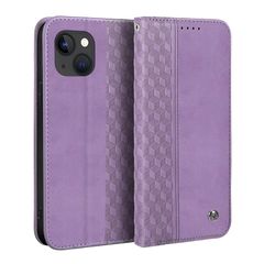 [신품] Gedurya iPhone 15 Plus 케이스 수첩형 이 phone15plus 케이스 아이폰 15 플러스용 수첩형 케이스 아이후온 15 플러스 휴대 커버 iPhone 15 Plus 스마트폰 케이스 6.7 인치 대응 마름모 모양 전면 보호