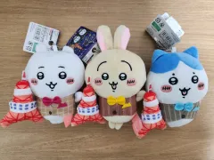 まとめ売り (新品) ちいかわ ぬいぐるみ キーリング ぬい 3個 まとめ売り