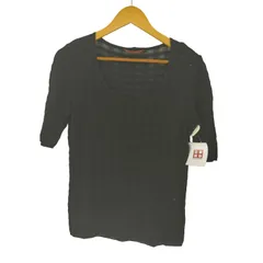 ミッソーニ MISSONI イタリア製 コットンレーヨン ボーダークルーネックS/S Tシャツ レディース  31のサムネイル