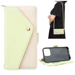 [신품] case for AQUOS sense9 SH-53E SHG14 SH-M29 커버 아크로스 센스 9 케이스 수첩형 세련된 귀여운 어깨 대각선"BOBOTO1] 스트랩 북형 카드 수납 스탠드 기능 부착 마그넷 개방