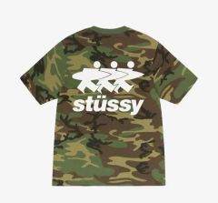STUSSY PIGMENT DYED SS THERMAL CAMO XS - メルカリ