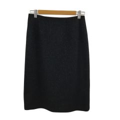 CHANEL シャネル スカート タイトスカート 黒 - メルカリ