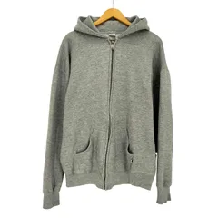 ラッセルアスレチック RUSSELL ATHLETIC 90S 裏起毛 ブランク スウェット ジップアップ パーカー メンズ import：XL 