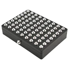 【中古】クリスチャン ルブタン スタッズ アブラカダブラ ラパレット ケース ブラック コスメケース Aランク cl9905ccのサムネイル