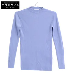 GALERIE VIE　ギャルリーヴィー　24AW 23024402107 ライトブルー プルミエールウールリブ ビルドネックプルオーバー　Fのサムネイル