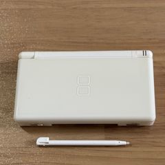 ジャンク ニンテンドーDS Lite クリスタルホワイト 電源一瞬点灯 部品