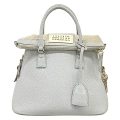 Maison Margiela(メゾンマルジェラ) ハンドバッグ 5AC ミニ S56WG0082 ライトブルー レザーのサムネイル