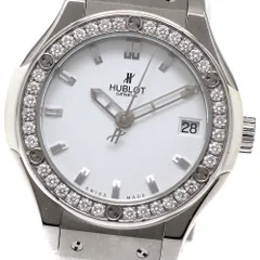 ウブロ HUBLOT 581.NE.2010.RW.1104 クラシックフュージョン チタニウム ダイヤベゼル クォーツ レディース _945146のサムネイル