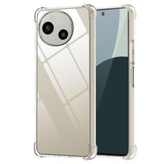 신품 Nutmeg AQUOS R9/AQUOS R10용 케이스 클리어 드롭 방지 쉘 낙하 방지 내충격 투명 TPU 경박 aquos r9 SH-51E SH-M28 SH-51F 커버 스마트폰 케이스 스마트폰 커버 스트랩 홀 부착 높은 투명