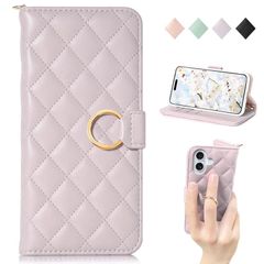[신품] MAGICASE 적용 iPhone 16 plus 케이스 수첩형 귀엽다 인기 체크 무늬 자수 스마트폰 케이스 아이폰 16plus 여성 귀여운 카드 수납 스탠드 기능 첨부 아이혼 16 플러스 지갑형 아이폰 16 플러스 착탈하기 쉽다
