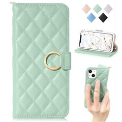 [신품] MAGICASE 적용 iPhone 15plus 케이스 수첩형 귀엽다 인기 체크 무늬 자수 스마트폰 케이스 아이폰 15plus 여성 귀여운 카드 수납 스탠드 기능 첨부 아이혼 15 플러스 아이폰 15 플러스 착탈하기 쉬운 고급 P