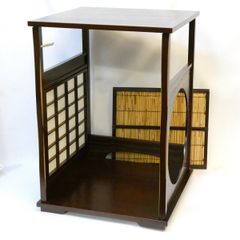 竹製 名人鳥籠 鳥籠職人 倭文鬼久美 倭作 シドリ 尺2 鳥カゴ 未使用品