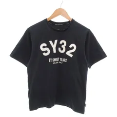 スウィート イヤーズ SWEET YEARS SY32 Tシャツ カットソー 半袖 ロゴ S 紺 ネイビー /YJ ■GY99のサムネイル