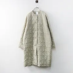 未使用 定価29700円 2025AW マーブルシュッド marble SUD シマエナガキルトコート flower shower ベージュ／【2400014976069】のサムネイル