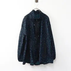 極美品 2024AW ロイスクレヨン Lois CRAYON レースボンディングブルゾン M＼ネイビー ジップアップ ジャケット【2400014967678】のサムネイル