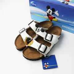 新品 未使用 ビルケンシュトック BIRKENSTOCK Arizona Minnie and Mickey Disney コラボ サンダル 24cm｜ホワイト【2400014975000】のサムネイル