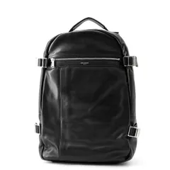 サンローランパリ リュックサック シティ トレッキングバックパック ラムスキン 649765 SAINT LAURENT PARIS 黒のサムネイル