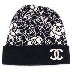 希少✨CHANEL シャネル 95A CCロゴ カメリア カシミヤ ニット - メルカリ