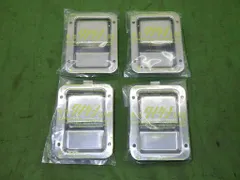 【未使用】デコトラ  タキゲン ステンレス パドルハンドル 4個 鍵無のサムネイル