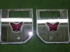 【中古】軽トラ用 ステンレス ガゼット 2枚のサムネイル