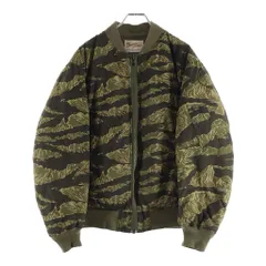 TENDERLOIN (テンダーロイン) 16AW BAMBOO MA-1 バンブー ロゴパッチ カモ柄 フライトジャケット カーキのサムネイル