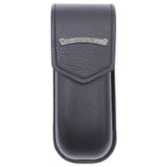 CHROME HEARTS (クロムハーツ) CASE スクロールラベル レザーメガネ