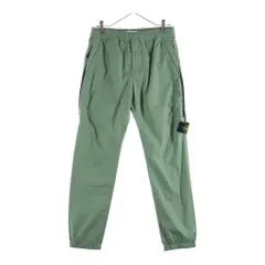 STONE ISLAND (ストーンアイランド) コンパスロゴ ウエストゴム ドローコード カーゴパンツ グリーン 781530503のサムネイル