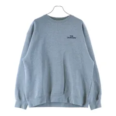 nonnative (ノンネイティブ) ×THE SHOEGAZER CREW NECK SWEAT シューゲイザー ロゴ刺繍 クルーネックスウェットトレーナー グレーのサムネイル