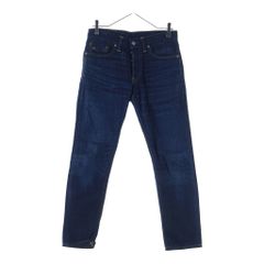 RRL ダークブルーデニムパンツ ボタンフライ - メルカリ
