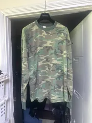 3XL 90s ヴィンテージ ウッドランド カモ ロングスリーブ