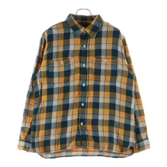 FULLCOUNT (フルカウント) 4085 CHECK FLANNEL WORK SHIRT チェック フランネル ワーク 長袖シャツ イエロー/グリーンのサムネイル