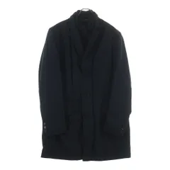 HUGO BOSS (ヒューゴボス) ナイロン 中綿 ジップアップ チェスターコート ブラック 50255804のサムネイル