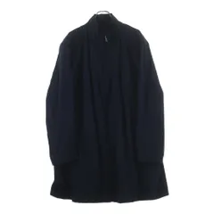 HUGO BOSS (ヒューゴボス) スタンドカラー ジップアップ ナイロン コート ネイビーのサムネイル