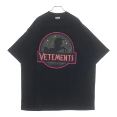 VETEMENTS (ヴェトモン) 22SS WILD UNICORN T-SHIRT ワイルドユニコーン プリントロゴ 半袖Tシャツ カットソー ブラック UA53TR570Bのサムネイル