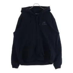 ARC'TERYX (アークテリクス) ロゴジップパーカー フーディー ブラック #Lのサムネイル