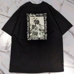 希少【STUSSY】ステューシー ラットフィンク 半袖 tシャツ ブラック M 