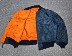 L 90s US Made アルファ インダストリーズ MA-1 -278