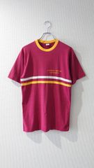 80s Champion USA製 リンガーTシャツ MINES LARGE - メルカリ