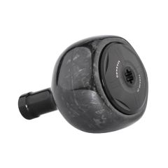 Gomexus F38 Reel Handle Knob, Toray Carbon Fiber, Round Type, 38mm, Replacement Handle for Daiwa Type S and Shimano Type A Spinning Reels, Suitable for Saltwater Fishing, Boat Fishing, and Lure Fishing (eceba791)