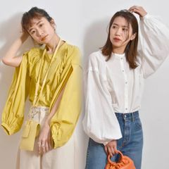 マーレット 定価4.4万円 カシュクール ブラウス ギャザー リボン 