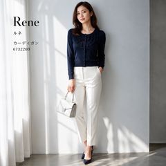 ⭐rene ルネ ニット カーディガン フーディ - メルカリ