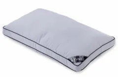 新品 MORIPiLO 枕 ホテル仕様 ニューヨークスタイル ホテルコレクションピロー ワイド カバー付き (大きめ グレー) 約43x72x16cm Hotel Collection Pillow Wide まくらのモリシタのサムネイル