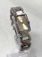 BURBERRY バーバリー ノバチェック スクエア レディース腕時計 シルバー BURBERRY バーバリー ノバチェック スクエア レディース腕時計
