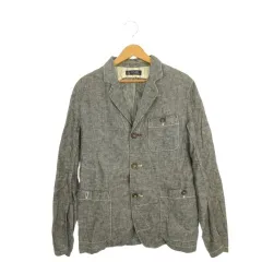 ザ・ダファー・オブ・セントジョージ The DUFFER of ST.GEORGE ジャケット 麻 リネン グレー テーラードカラー 長袖 /AH28 ■GY99のサムネイル