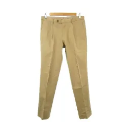 グリーンレーベルリラクシング ユナイテッドアローズ green label relaxing パンツ チノ スラックス テーパード M ベージュ /AH15 ■GY99