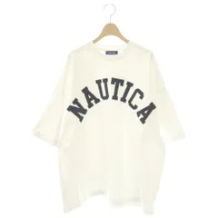 ノーティカ NAUTICA Tシャツ カットソー アーチロゴ XL ホワイト /DF ■GY03のサムネイル